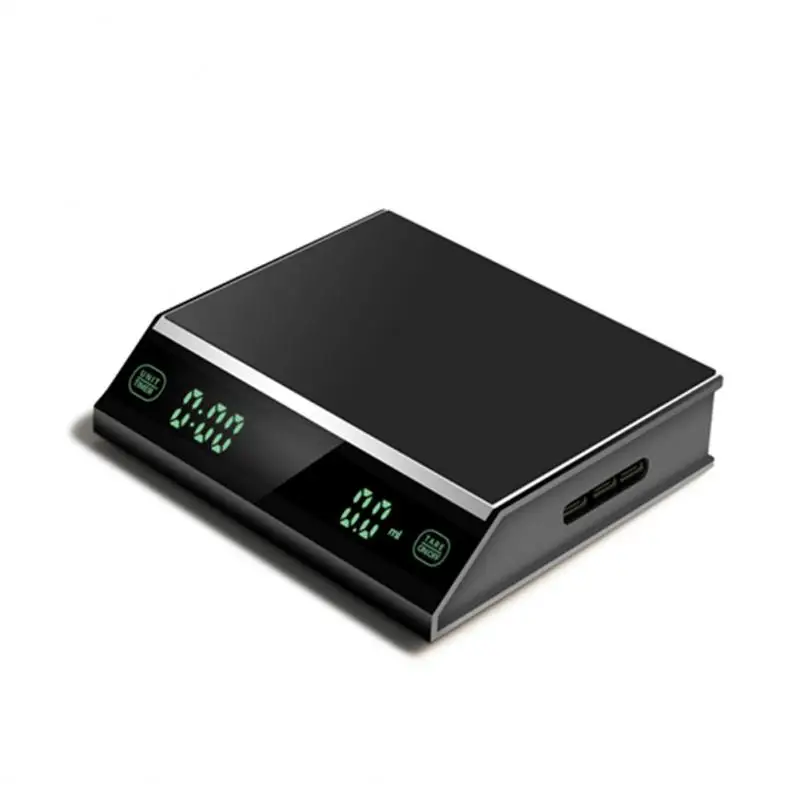 

Coffee Electronic Scales Pour Coffee Electronic Drip Coffees Scale With Timer 3kg/0.1g LED Smart Kitchen Scale USB Charging