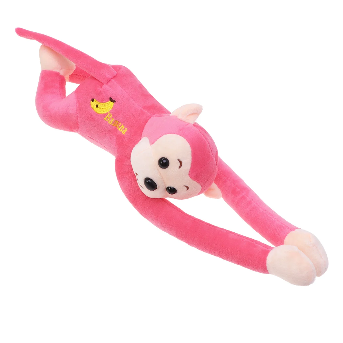 

Lovely Long Arm Monkey Plush Monkey Toy Long Arm Monkey Plush Toy Monkey Toy for Kids Children (Pink)