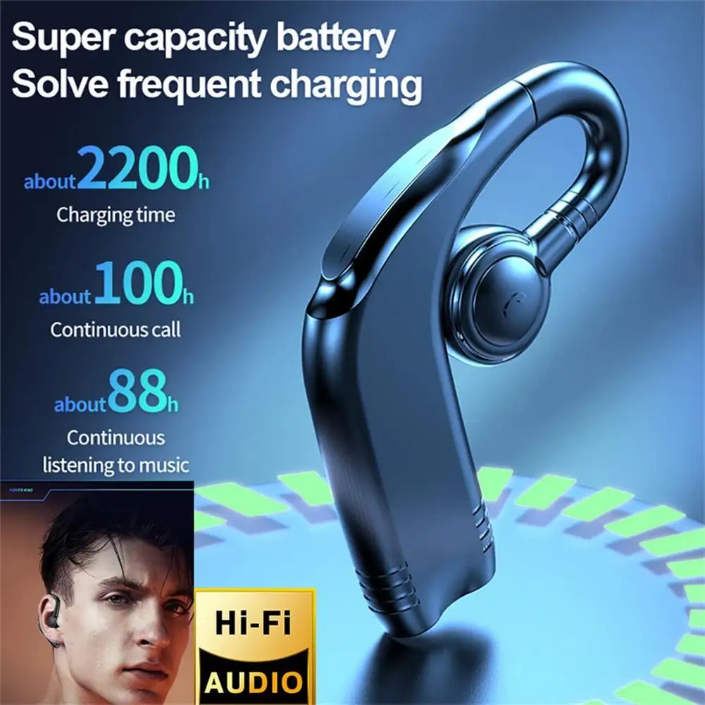 

Tws Bluetooth Wireless Earphone with Microphone 88 Hours Continuous Playing Waterproof Sweat-proof Sports Earplugs High Quality