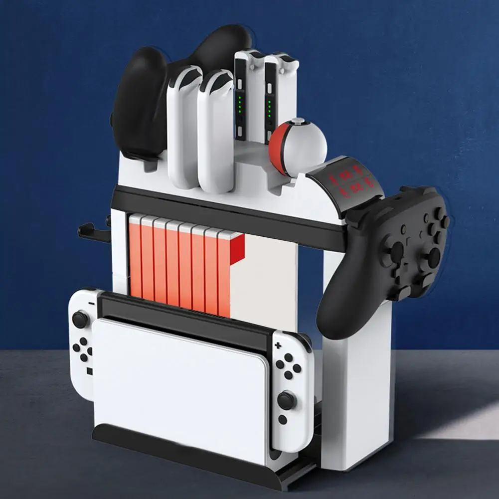 

Charging Station Professional Sturdy Stable Holding Game Controller Joycon Battery Charger Charging Dock for Gamer