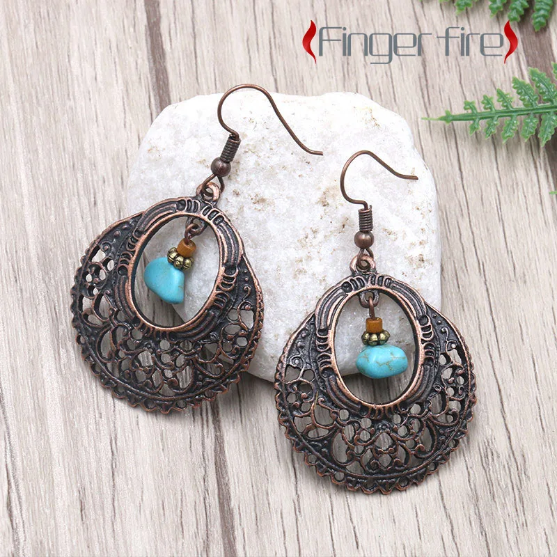 

Fashion Vintage Silver Plated Design Oval Festive Banquet Delicate Jewelry