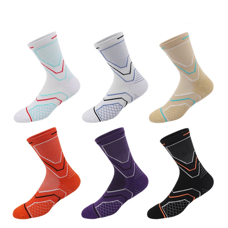 Basketball Ball Basketball Socks Men's Women's Padded Towel Bottom Sports  Absorbent Breathable Towel