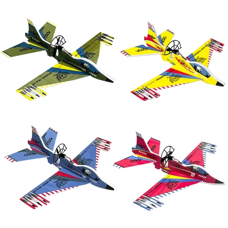 

Foam Glider DIY Kits Outdoor Flying Toy Children Party Favor Throwing Toy 28cm