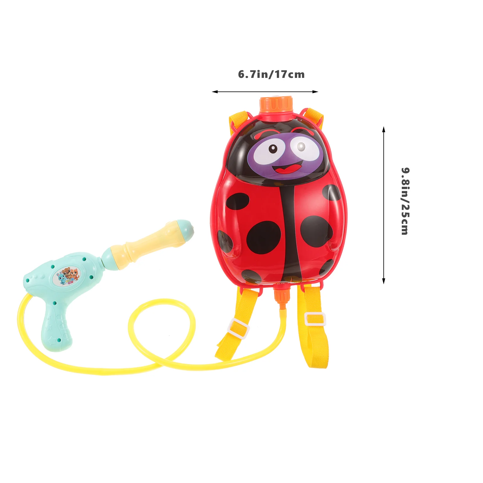 

Summer Toys Kids Children's Water Squirt Guns Ejector Toddlers Fighting Plastic Ladybug Backpack Swimming Pool