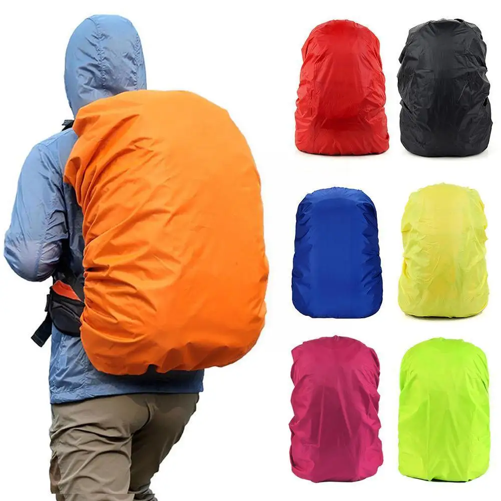 

Hot Rain Cover Backpack Reflective 30L 40L Waterproof Hiking Outdoor Climbing Raincover Bag Camo Dust Camping Tactical G2L5