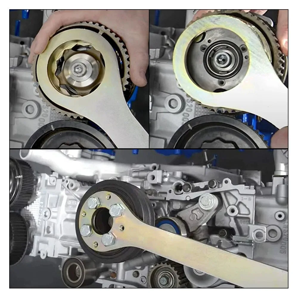 Фото Набор из 3 инструментов для фиксации распредвала (3T, 12T) для Subaru AVCS EJ20 EJ25 Impreza WRX STI Forester Legacy, для замены ремня ГРМ №2