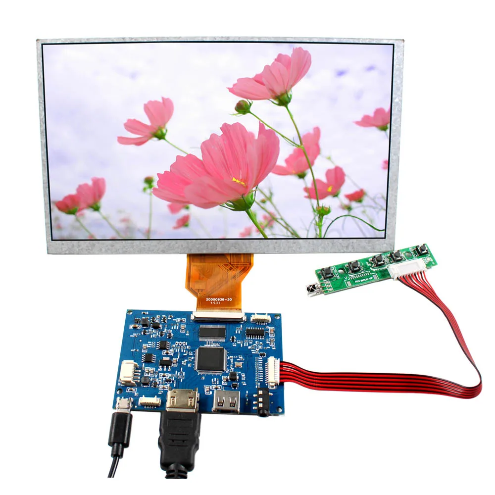 

HD-MI плата ЖК-контроллера с USB 9 дюймов AT090TN12 800X480 ЖК-экран