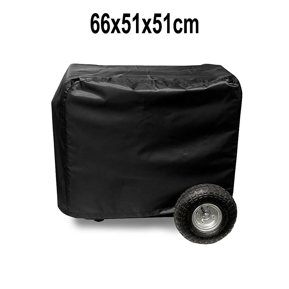 

Oxford Cloth Generator Cover With Draw Cord 81*61*61cm 97*76*76cm Polyester Portabl UV Coated Waterproof Fabric Useful Durable