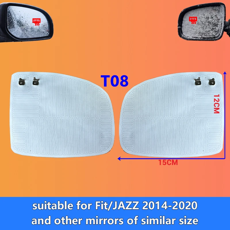 

Для Honda Fit/Jazz 2014 2015 2016 2017 2018 2019 2020 зеркало заднего вида с подогревом для быстрого удаления дождя/мороздородного зеркала с подогревом