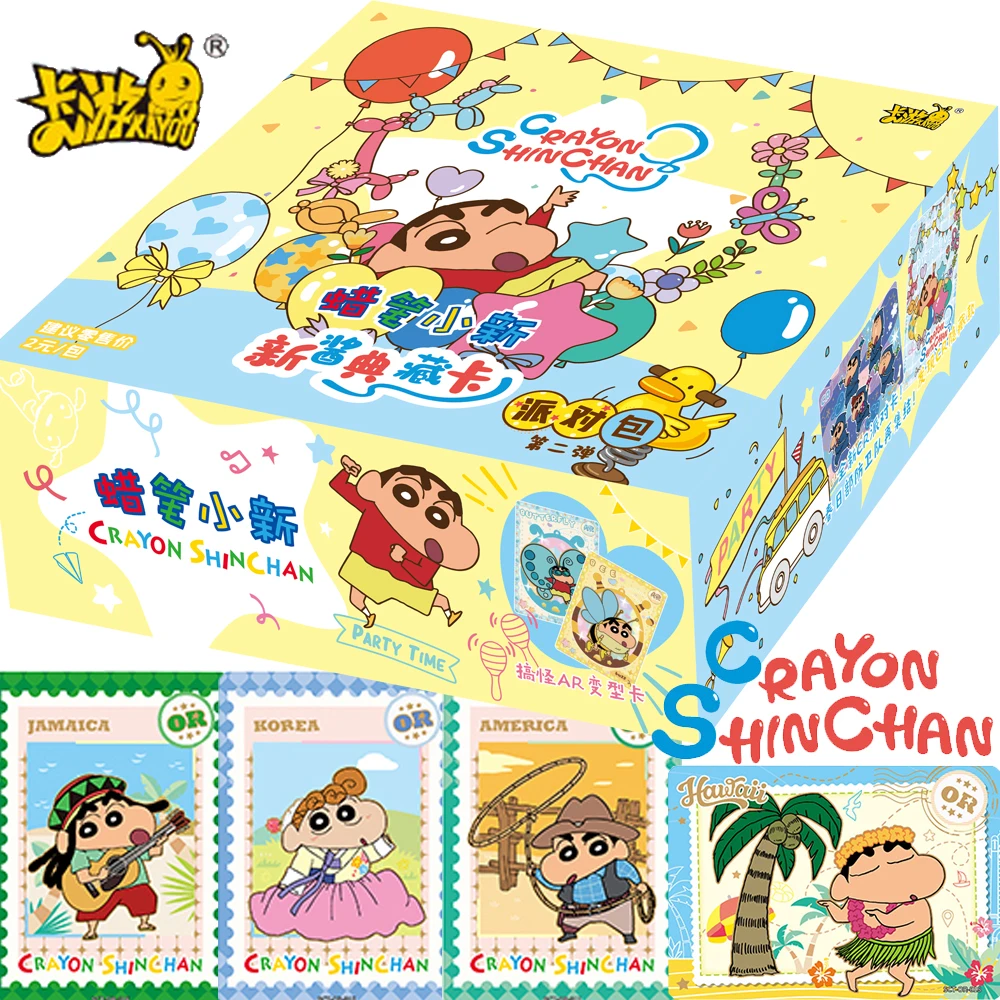 KAYOU карандаш Shin-chan коллекционные карты аниме милый Nohara Shinnosuke персонаж UR местные