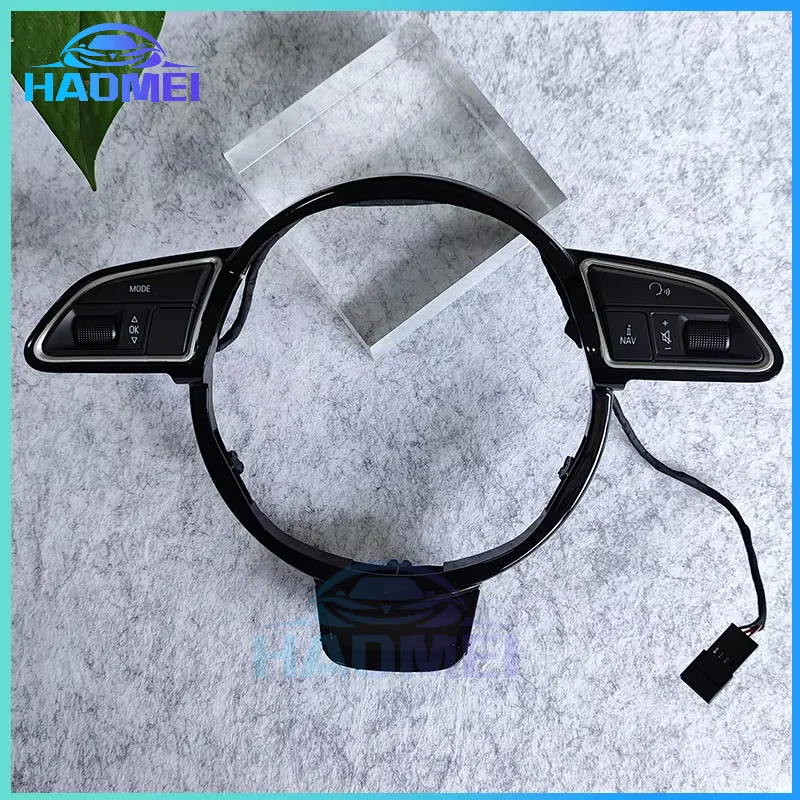 Рамка рулевого колеса Подходит для Audi A4 B8 A3 8V S3 RS3 S4 RS4 с многофункциональными