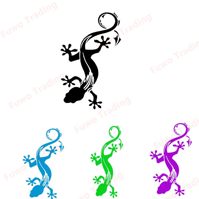 

Fuwo Trading Car Sticker Personality Creativity Vinyl Decal Salamanders Reptile Motorcycle Decorative Accessories Waterproof PVC