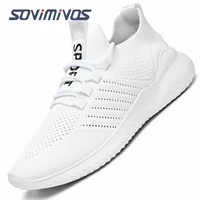 mens running shoes slip on walking shoes fashion breathable sneakers mesh soft sole casual athletic lightweight white black gold