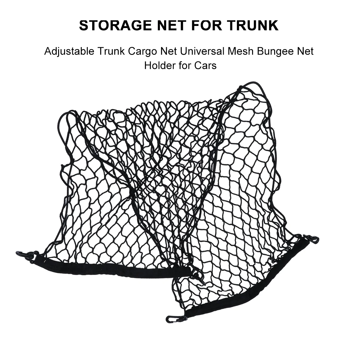 

1pc Universal Storage Trunk Net Organizer Mesh Cargo Net for Most