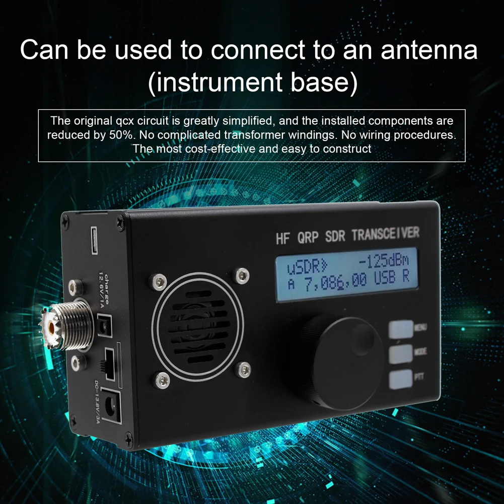 Приемопередатчики USDX HF QRP SSB/SW 8-полосные 5 Вт DSP приемопередатчики Встроенный