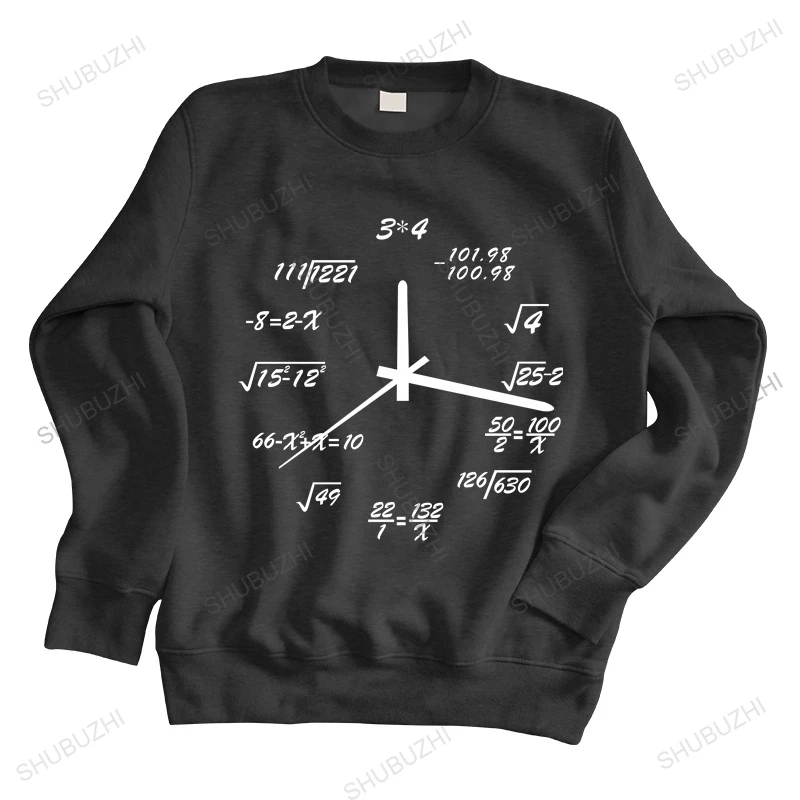 

homme cotton sweatshirt fashion hoodies HanHent Math Clock thin style brand spring hoodie