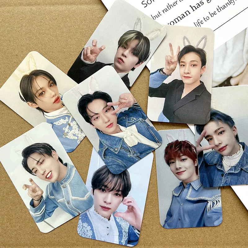 Kpop Idol 8Pcs/Set Lomo Card Stray Kids Super Arena Postcard Album New Photo Print Cards Picture Fans Gifts Collection - купить по