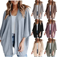 2022 autumn and winter new loose cardigan sweater knitted sweater t shirt top womens clothing