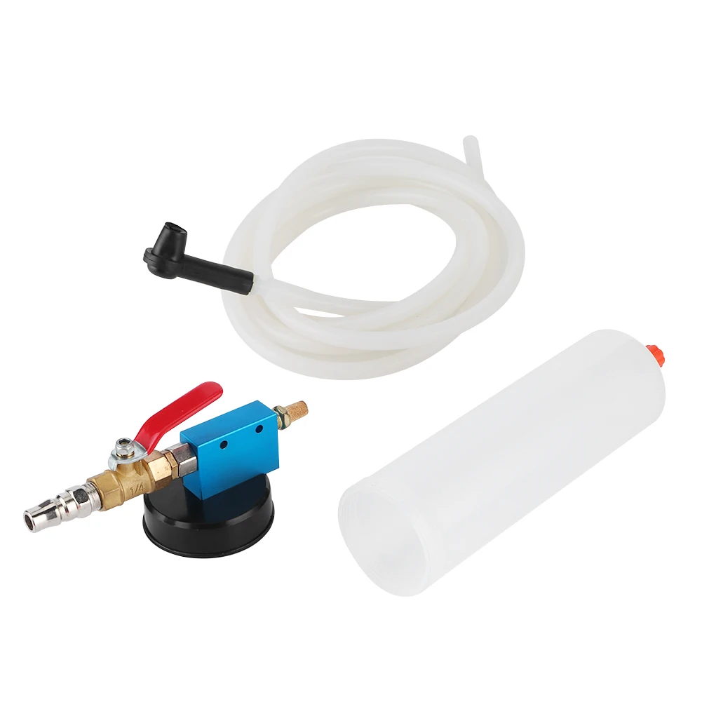 

Automotive Brake Fluid Bleeder Pneumatic Hydraulic Clutch Oil Exchange Drained Kit Hand Tool