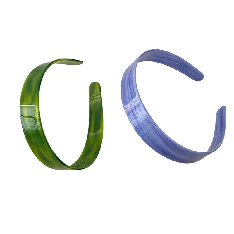 

Acetic Acid Broadside Comfortable Hair Hoop Solid Color Headband for Women Girls