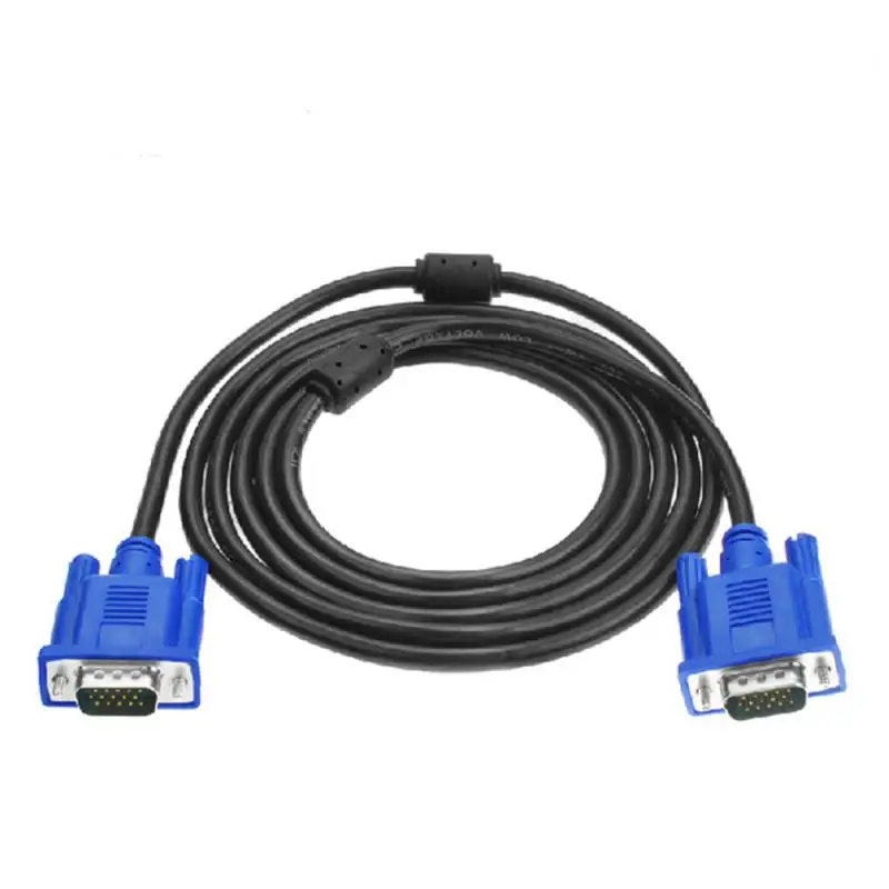 

1.5m 5m VGA to VGA Cable for Computer Monitor TV LCD Monitor Projector HD Cable Shielded VGA Video Extension Line