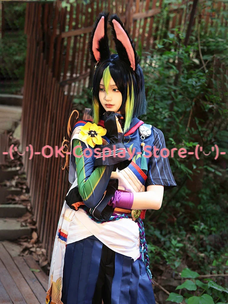 Игра Genshin Impact Tignari Косплей Костюм Женский Необычный Вечерний Хэллоуин