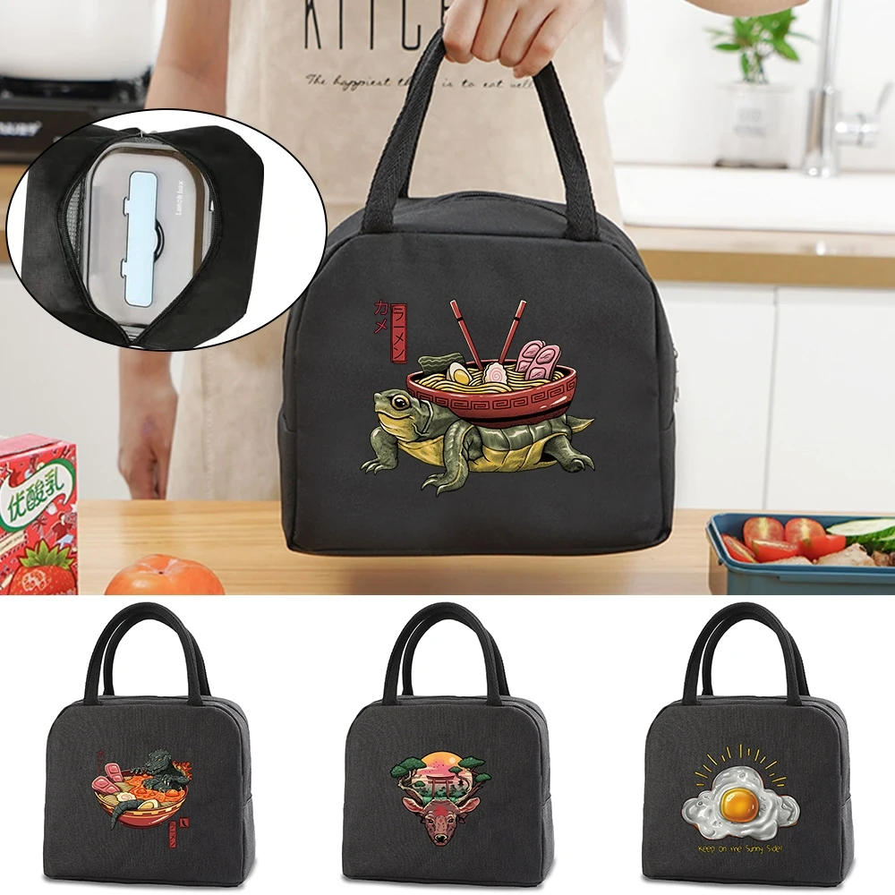 

Lunch Bag for Women Thermal Lunch Box Tote Insulated Cooler Bag Bento Pouch Lunch Container Food Storage Bags for Work Outdoors