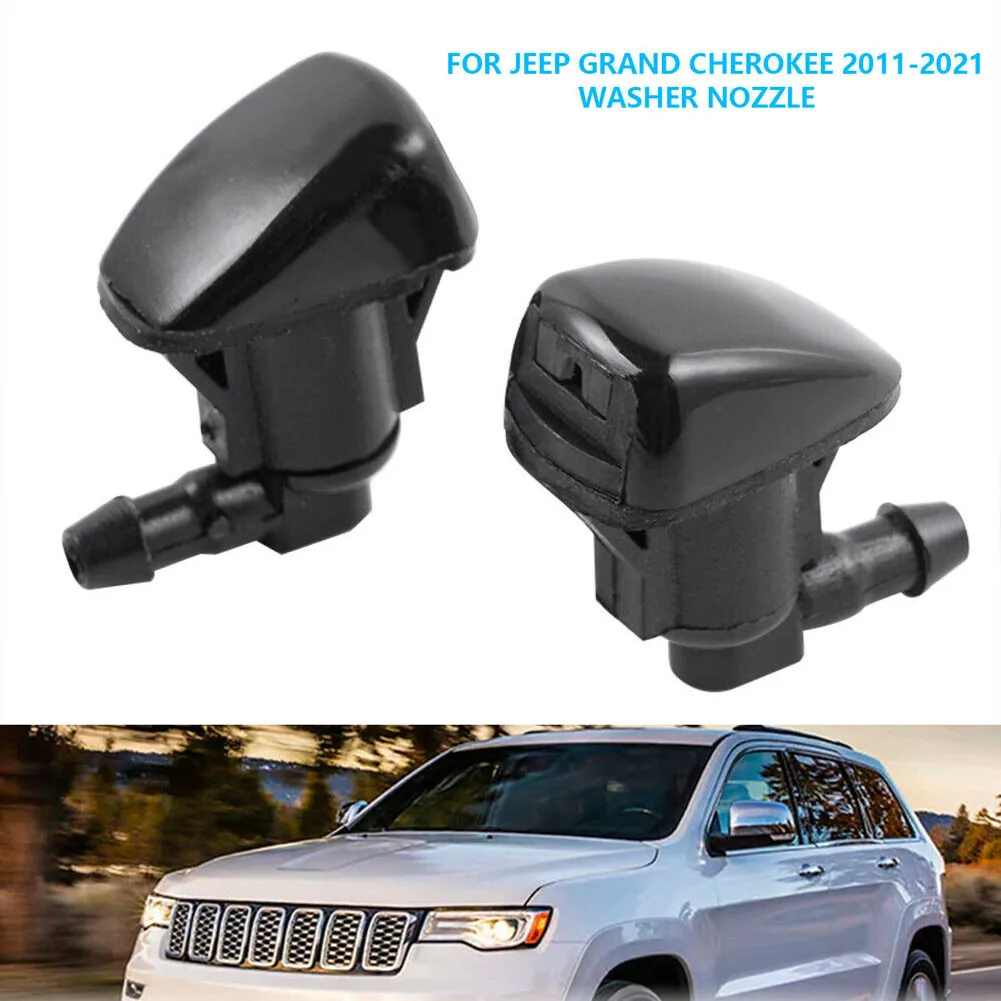 

2pcs Washer Nozzles For Jeep Grand Cherokee High Quality Practical To Use
