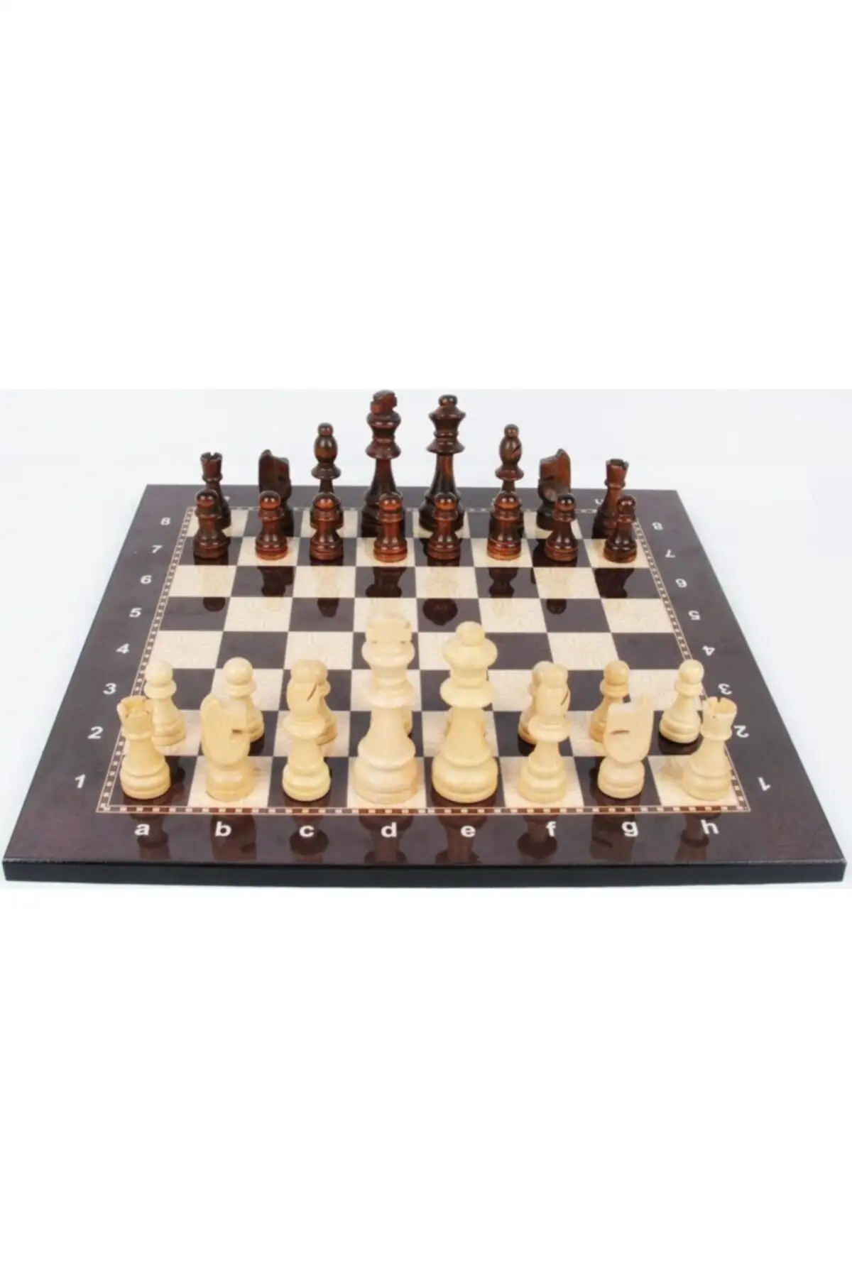 Luxury Chess Set Wooden Figure (Number 3)