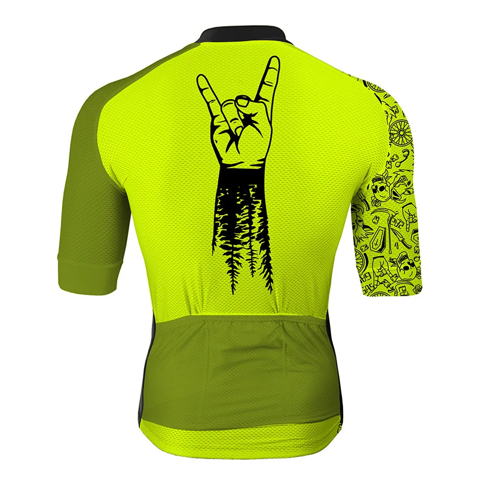 

Cycling Jersey Summer Bike Shirt Quick Dry Maillot Ciclismo men and women Short Sleeve Breathable Outdoor team Crazy Jersey New