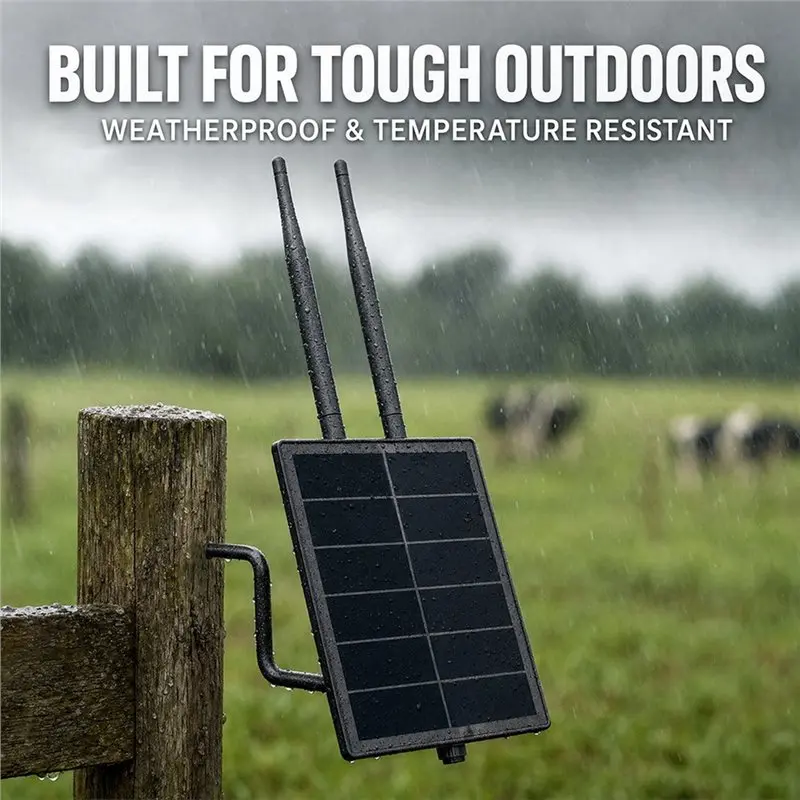Фото LUCKshopping D5L-G1 Meshtastic Solar Power Lora Repeater Node с платой 30dBi GAT562 30S, Lora Flashing Meshcore Mesh Node №2