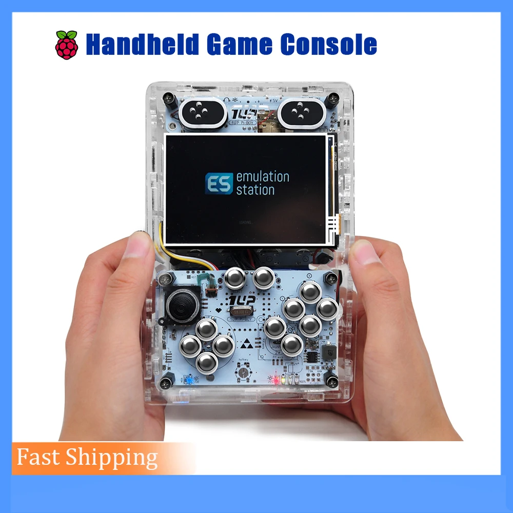 

Игровая консоль 10000 + Raspberry Pi 3B, 3,5 дюймов, ретро-адаптер