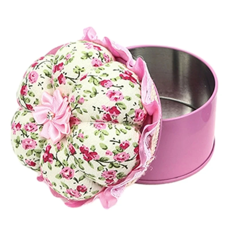 Ручной текстильный ящик для инструментов вышивания и шитья с отделениями