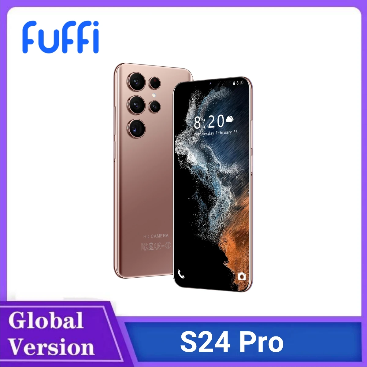Смартфон FUFFI-S24 Pro Android 6 53-дюймовый Дисплей 16 ГБ Памяти 2 ОЗУ Аккумулятор 4000 мАч