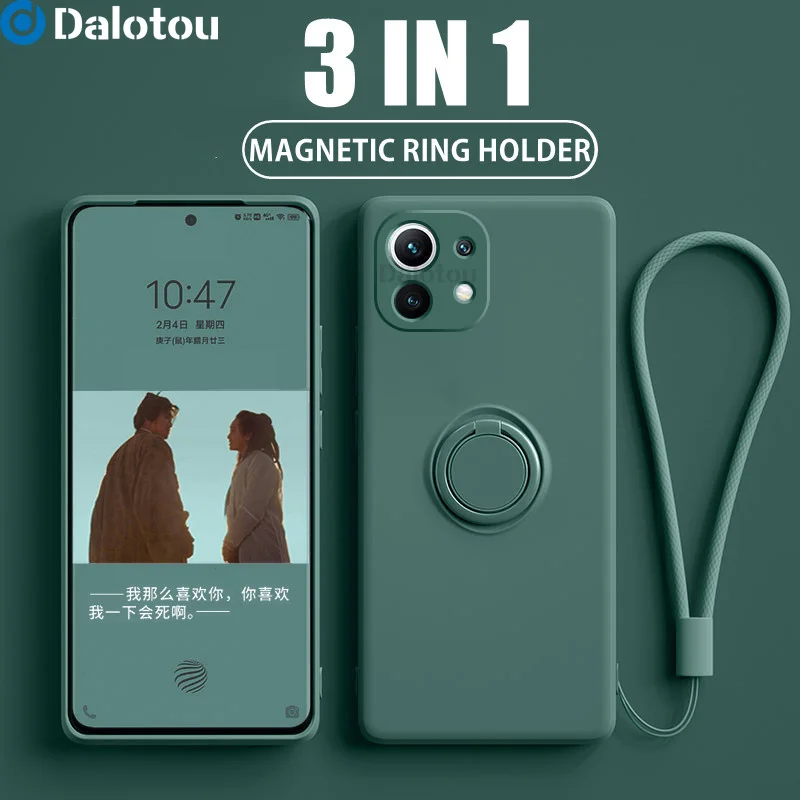 Чехол для Xiaomi Mi 11T Pro 10T 10 11 Lite Ultra Poco M3 M4 X3 Pro NFC GT F3 F2