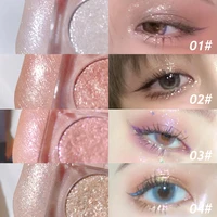korean makeup glitter eyeshadow high gloss powder monochrome eyeshadow palette shimmer eye shadow pallet glossy beauty cosmetics