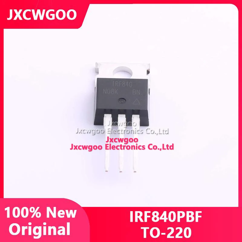 

10pcs 100% New Imported Original IRF840PBF IRF840 TO-220 MOSFET Field Effect Transistor 500V 8A