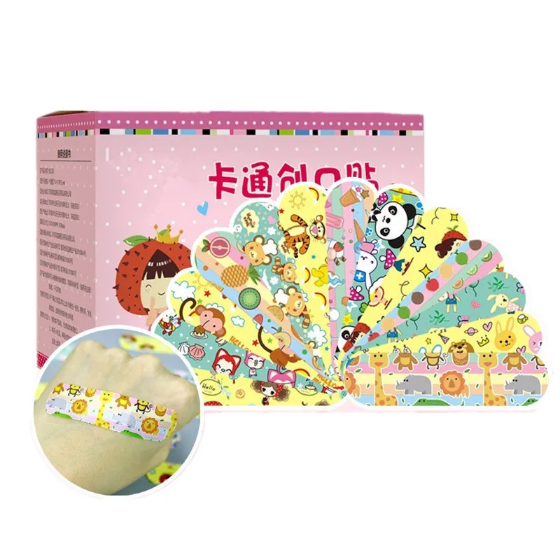 120 шт./коробка водостойкие дышащие Пластыри для остановки кровотечения |