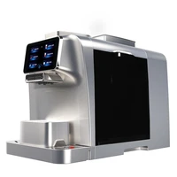 cappuccino latte freshly ground beans to cup fully automatic coffee machine