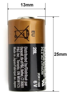 2pcs 2CR11108 PX28LBKS for Leica M6 M7 F-1 Camera 6V Lithium Battery DURACELL 28L 28A