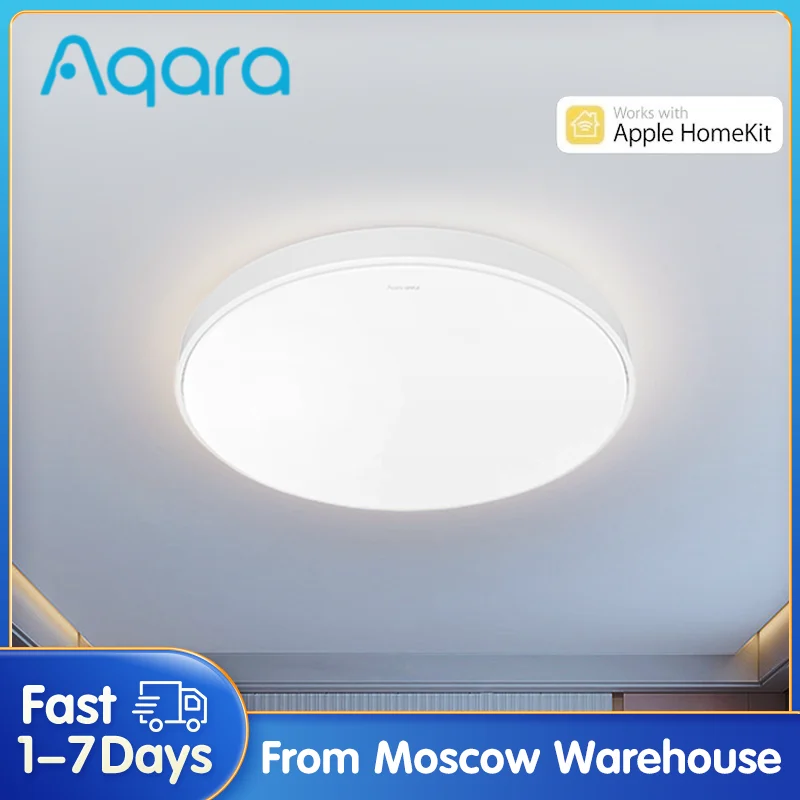 

Aqara Smart Ceiling Light L1 -350 Zigbee 3.0 Color Temperature Bedroom Led Lamp Light Work with Xiaomi Mijia APP Apple Homekit