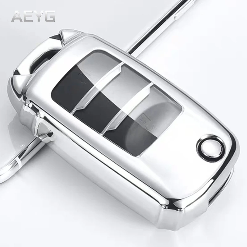 

Soft TPU Case Car Key Cover Shell Fob For Changan CS15 CS35 CS75 EV E-Star EADO Raeton V3 V5 V7 Holder Keychain Accessories