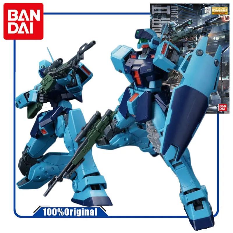 

Bandai Original Model Kit GUNDAM MG RGM-79SP GM Sniper Ⅱ 1/100 Anime Action Figure Assembly Model Toys Collectible Gifts for Boy