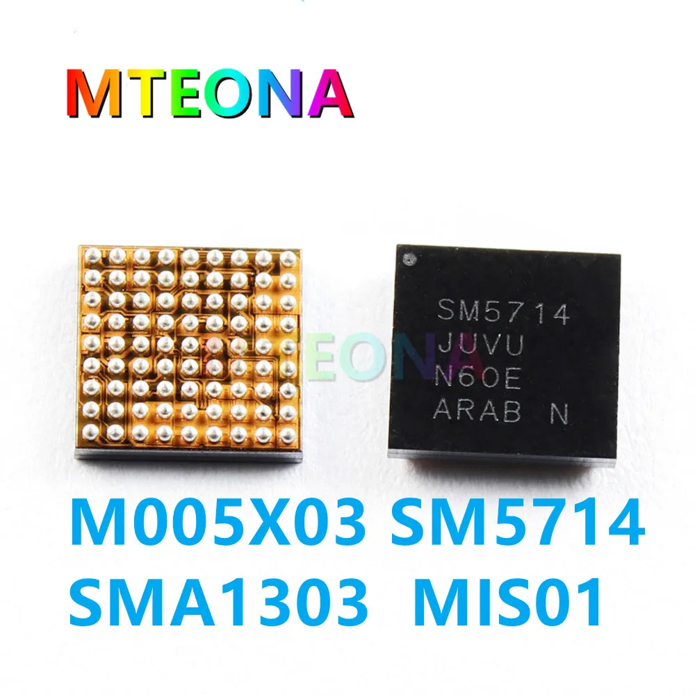 

5-10Pcs M005X03 SM5714 MIS01 SMA1303 Charging Audio Display Ic For Samsung A8S G8870