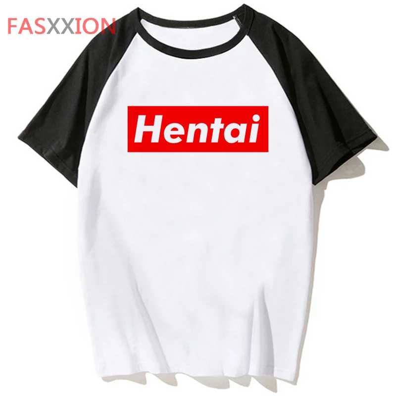 

Футболка senpai hentai Мужская в стиле хип-хоп, уличная одежда, смешная рубашка в стиле Харадзюку