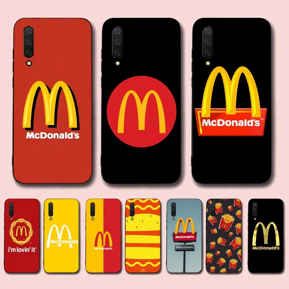 Модный чехол для телефона M-McDonalds Xiaomi Mi 5X 8 9 10 11 12 Lite Pro 10T PocoX3pro PocoM3 Note
