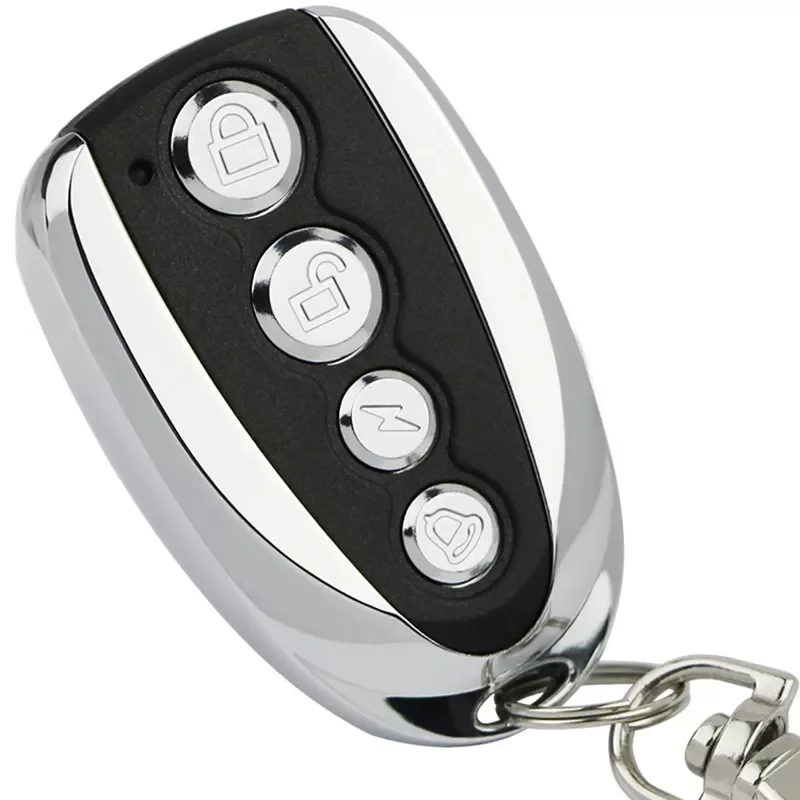 

433 Mhz Copy Remote Controller Metal Remote Control Cloning Gate for Garage Door Car Alarm Products Keychain