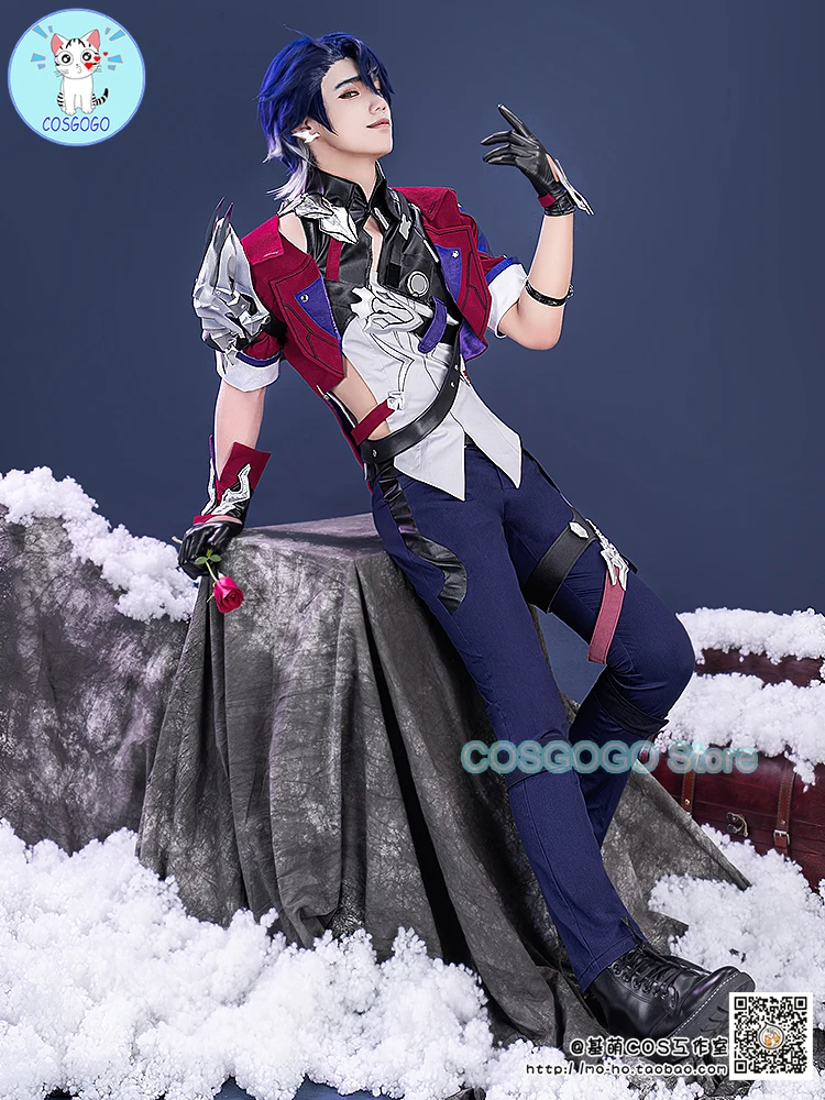 

Косплей-костюм для игры Honkai:Star Rail Sampo Koski, наряды на Хэллоуин, Мужская игровая одежда