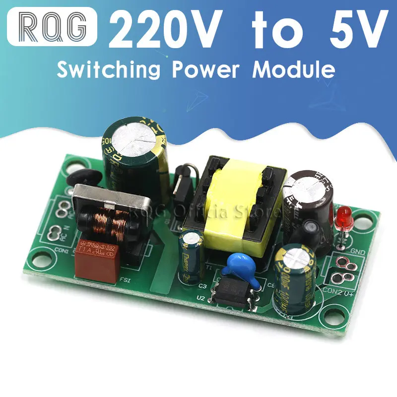 

5V 2A AC-DC Switching Converter Power Module Isolated Power 220V to 5V Switch Step Down Buck Converter Bare Circuit Board