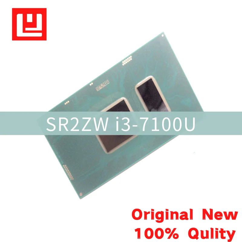 

100% New i3-7100U SR2ZW i3 7100U BGA Chipset